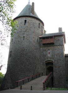 Castell Coch north of Cardiff on the National Cycle Network.