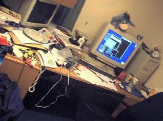 A tidy desk is the sign of an untidy mind