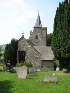 Llanidloes church.